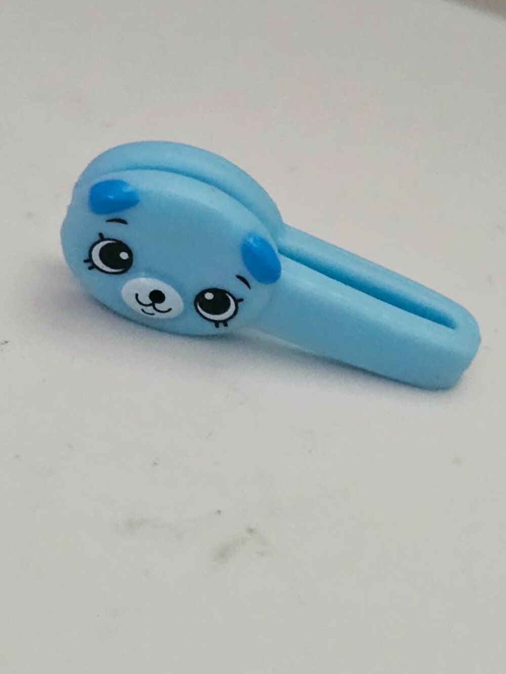 Shopkins Happy Places Blue Bear Hairbrush